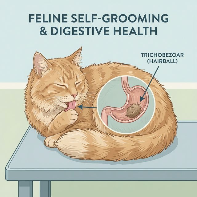 Kediler Neden Kusar? Tüy Yumağı mı, Hastalık Belirtisi mi?